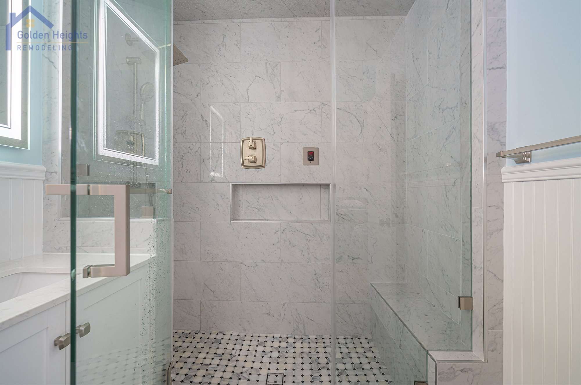 White Bathroom Interior