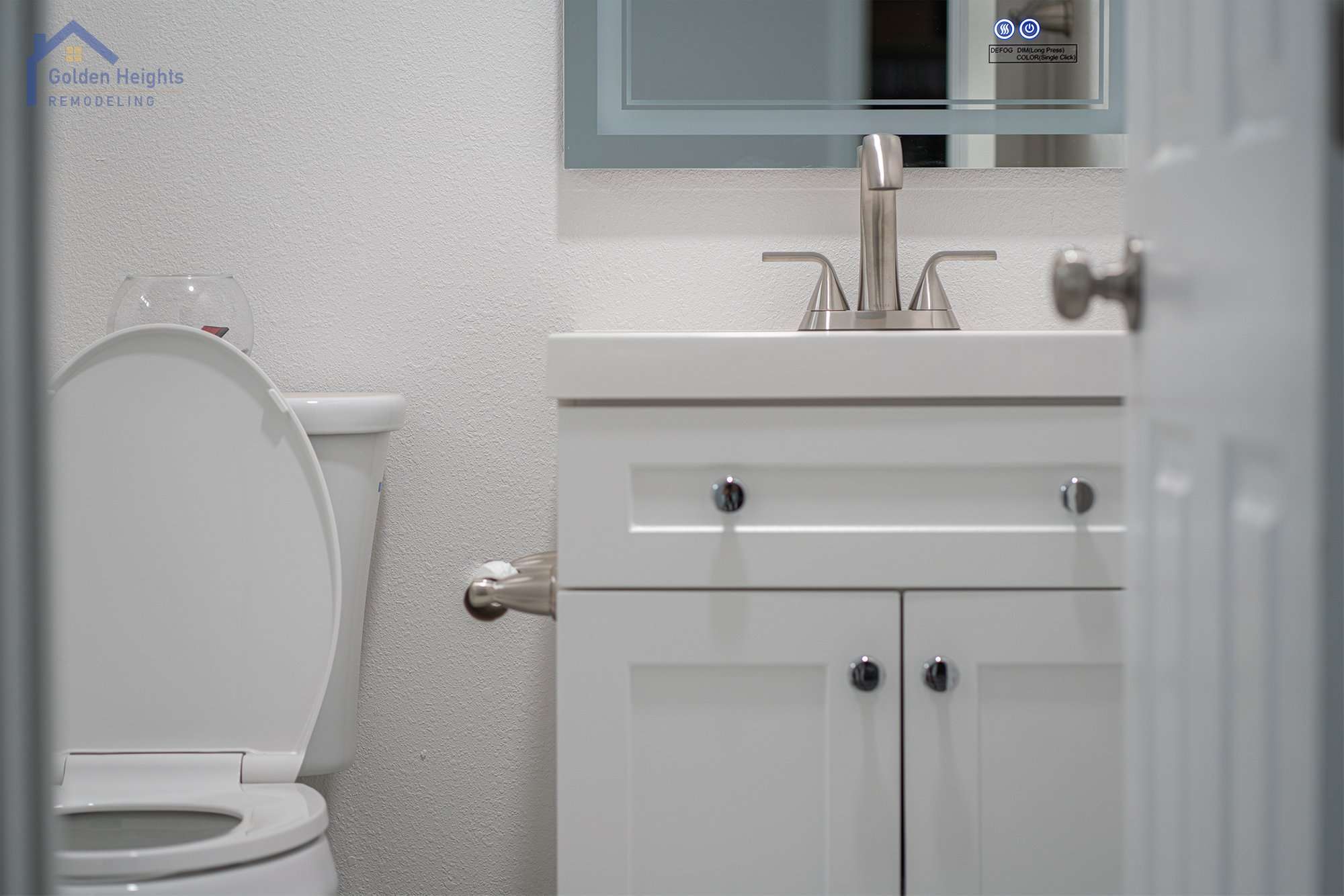 Bathroom Faucet and Toilet