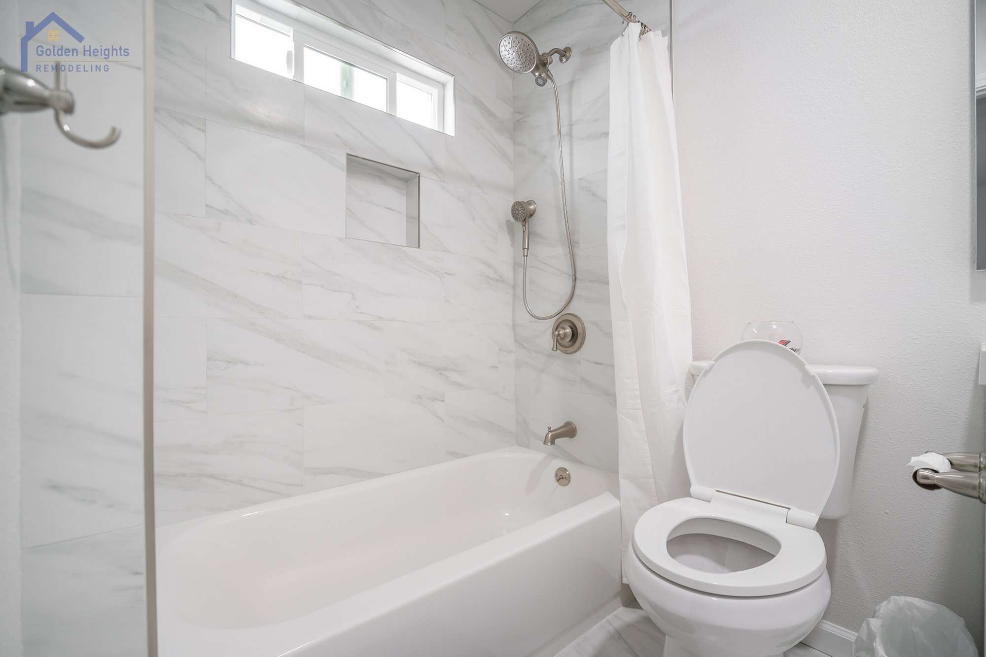 White Bathroom Interior
