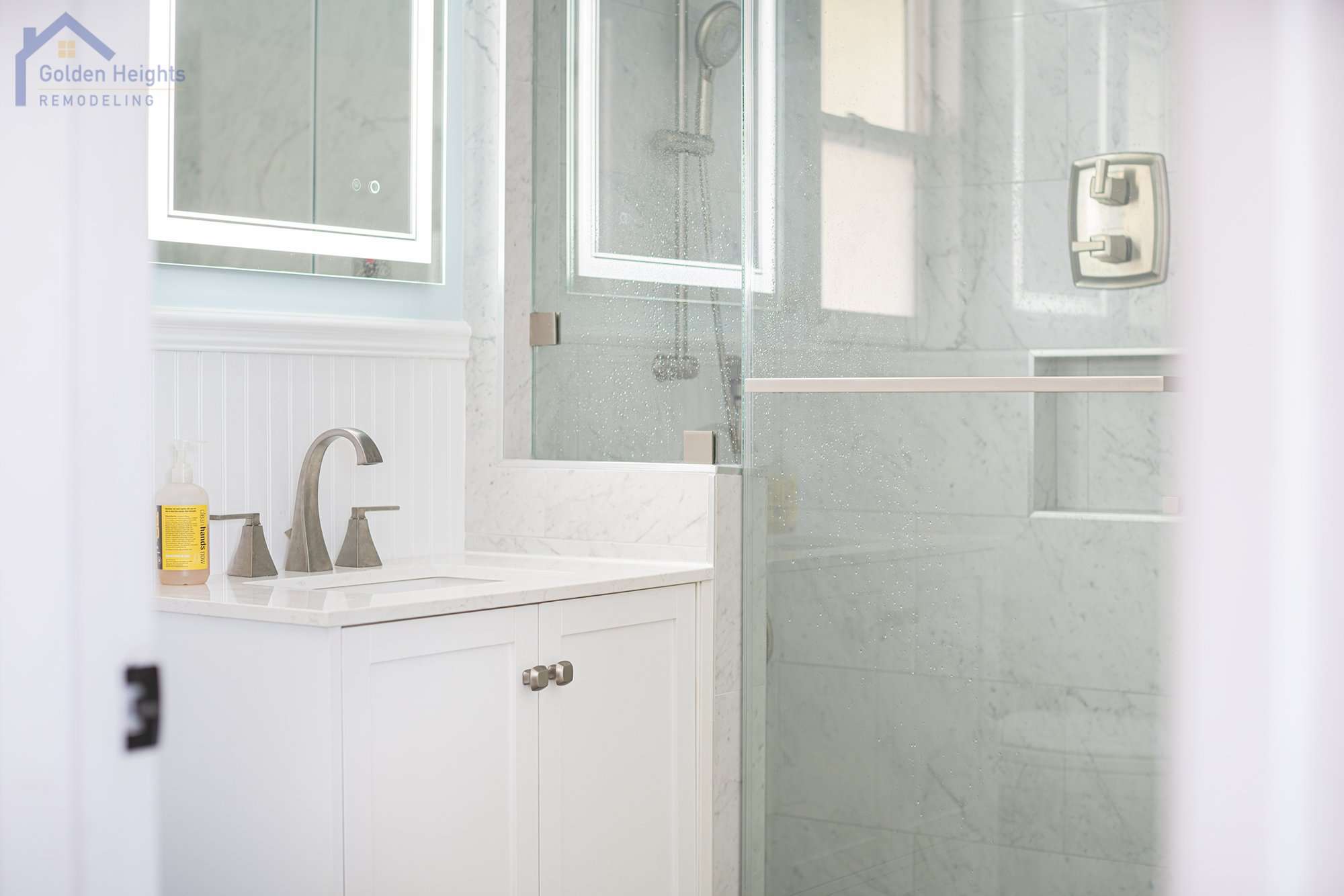 White Bathroom Interior
