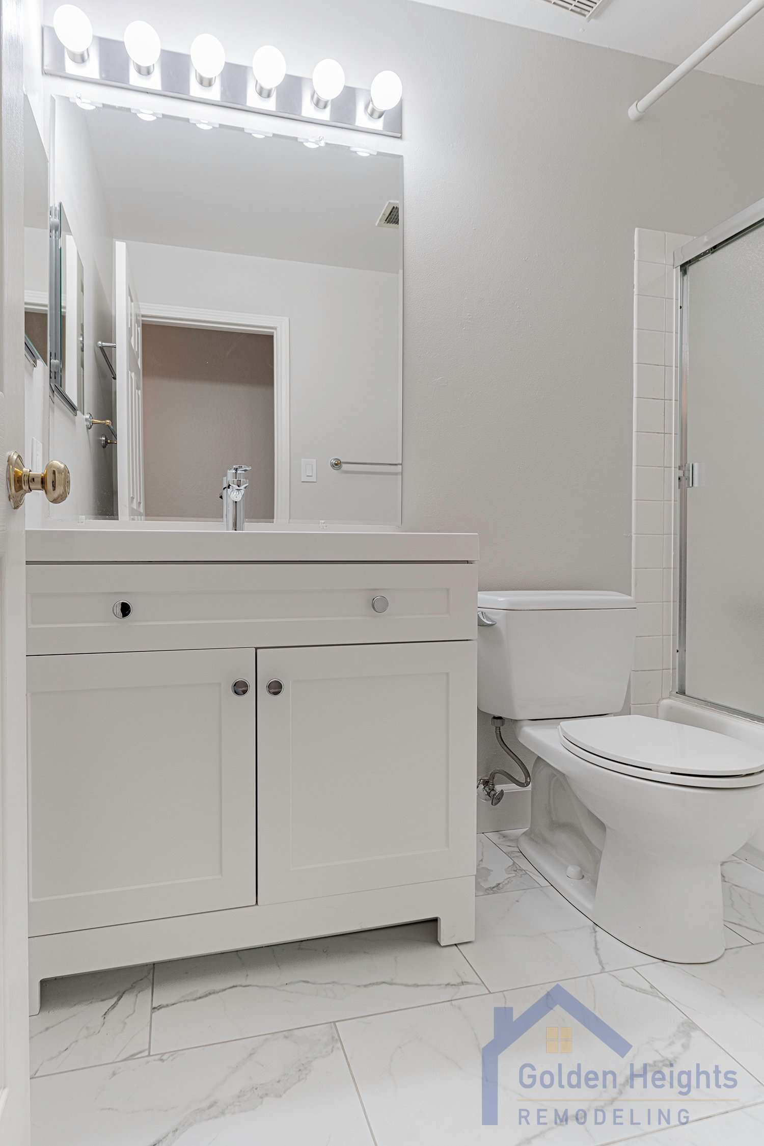 White Bathroom Interior