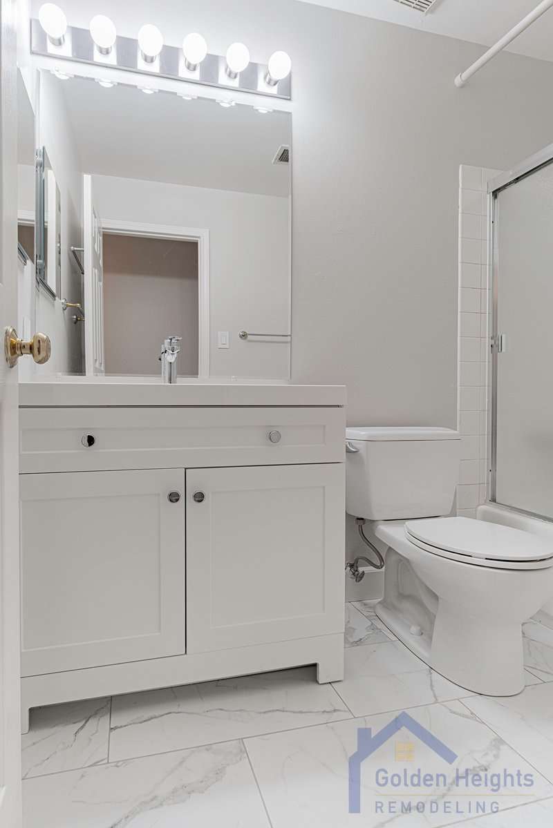 White Bathroom Interior