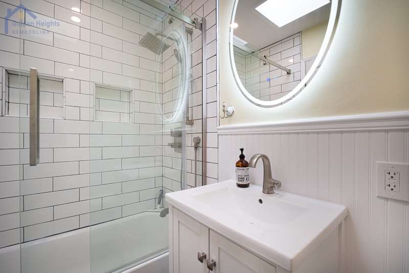 Modern White Bathroom