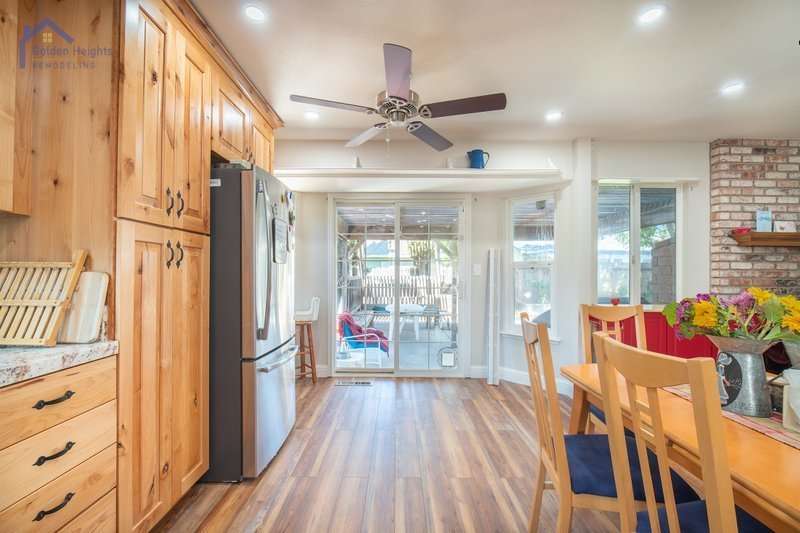 Brown Wooden Kitchen Cabinets