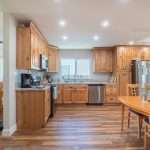Brown Wooden Kitchen Cabinets