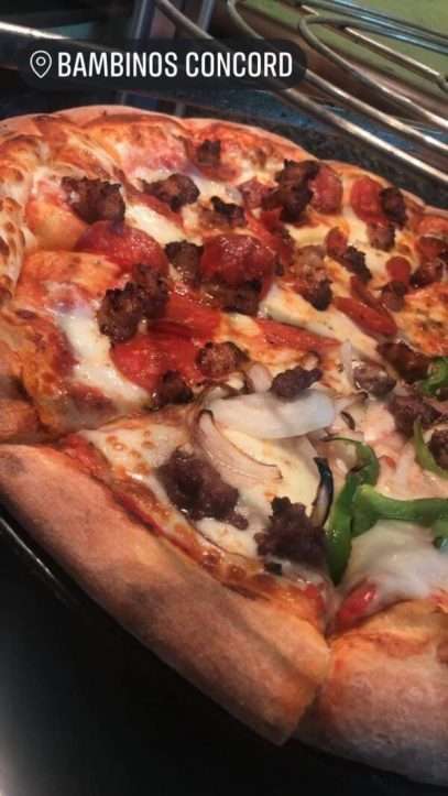 Bambino's concord Mozzarella Pizza