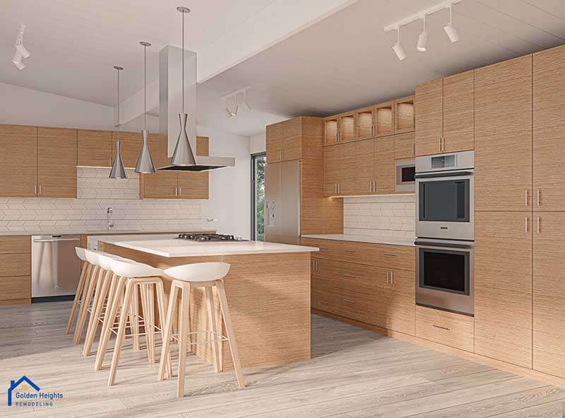 Wooden Kitchen Interior