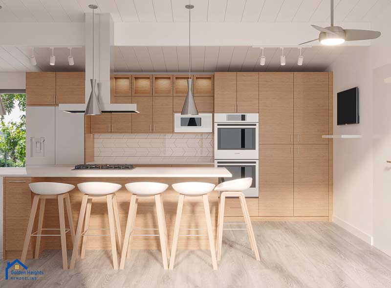 Modern kitchen interior