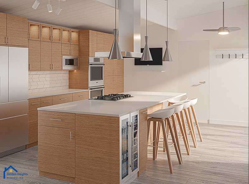 Modern kitchen interior