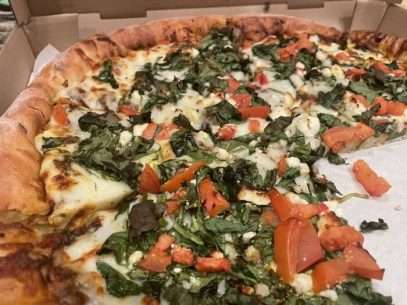 Strictly To Go Pizzeria Bulgarian Vegetarian Pizza