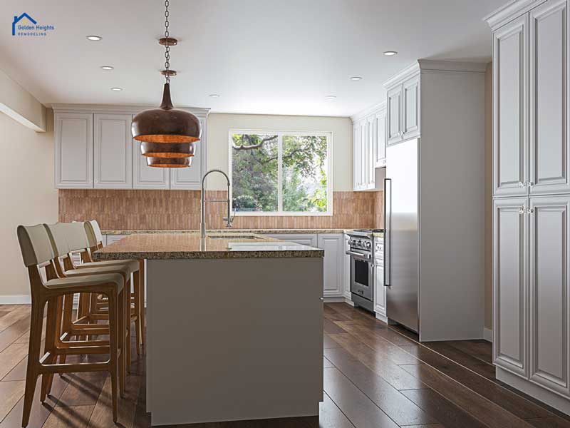 Interior of a Modern Kitchen