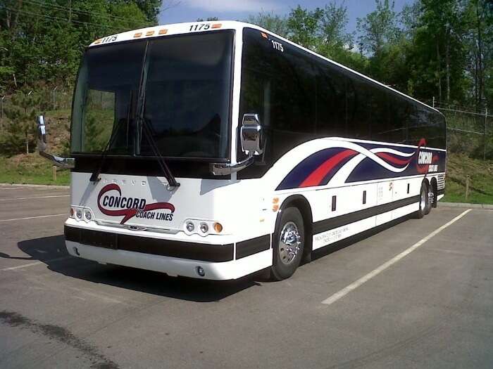 Concord Coach Lines, Concord
