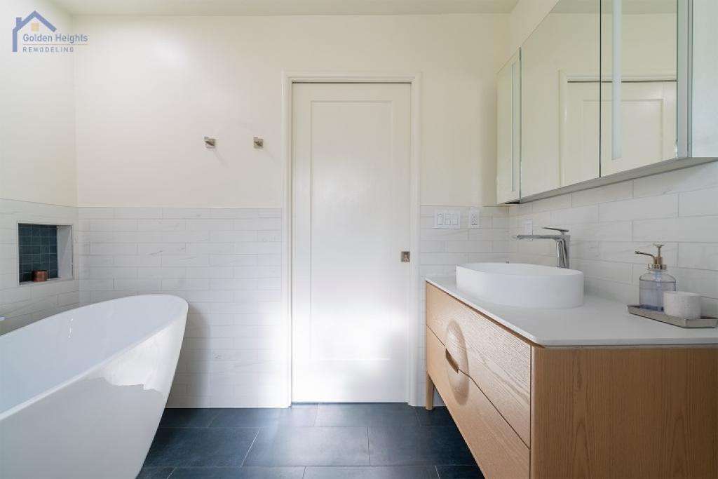 Artistic Bathroom Renovation Project in Santa Rosa California