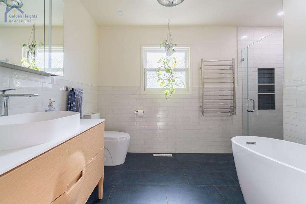 Artistic Bathroom Renovation Project in Santa Rosa California