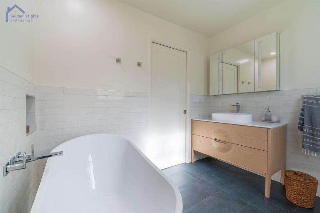 Artistic Bathroom Renovation Project in Santa Rosa California