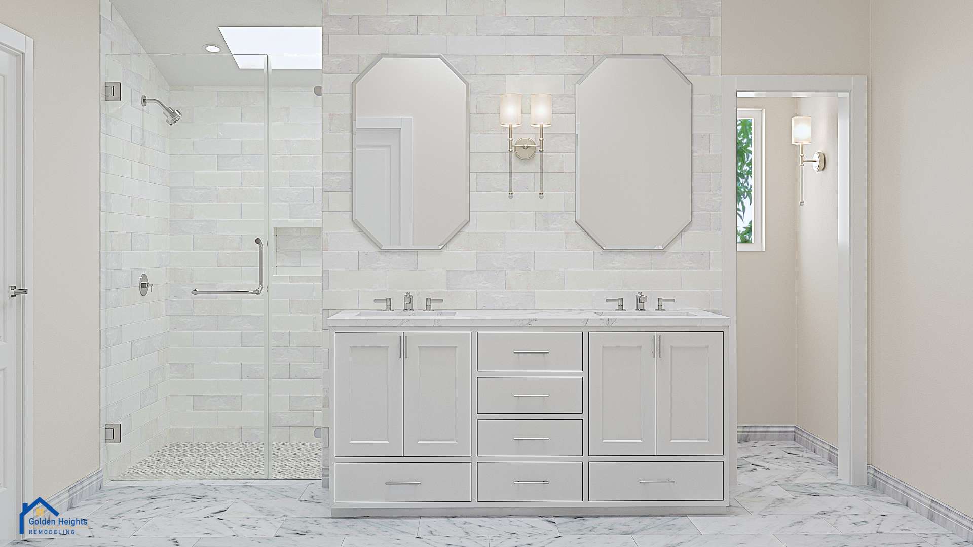 Larkspur CA bathroom renovation