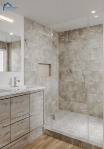 small bathroom remodel on a budget